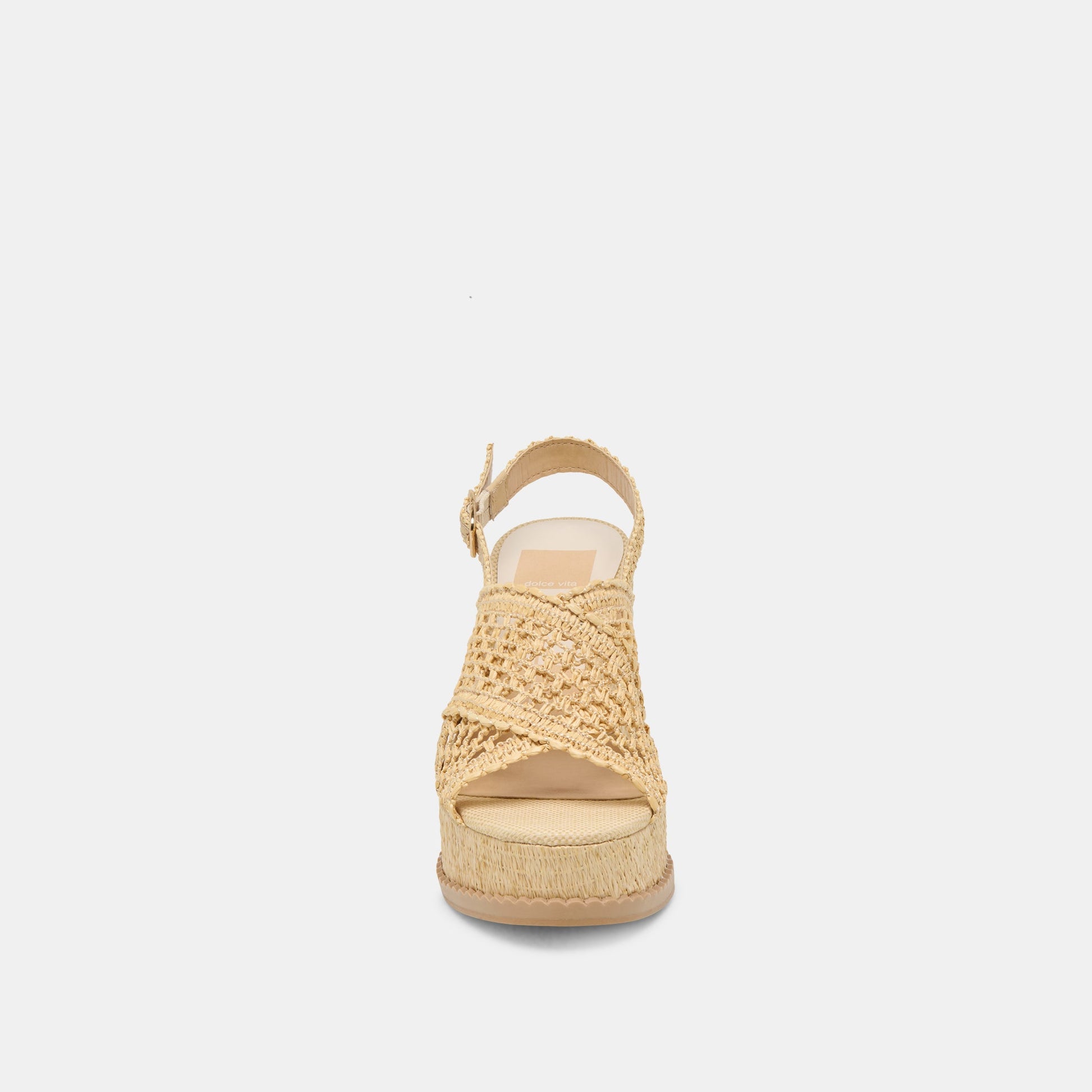 Dolce Vita DEXLER WEDGES LT NATURAL WOVEN RAFFIA