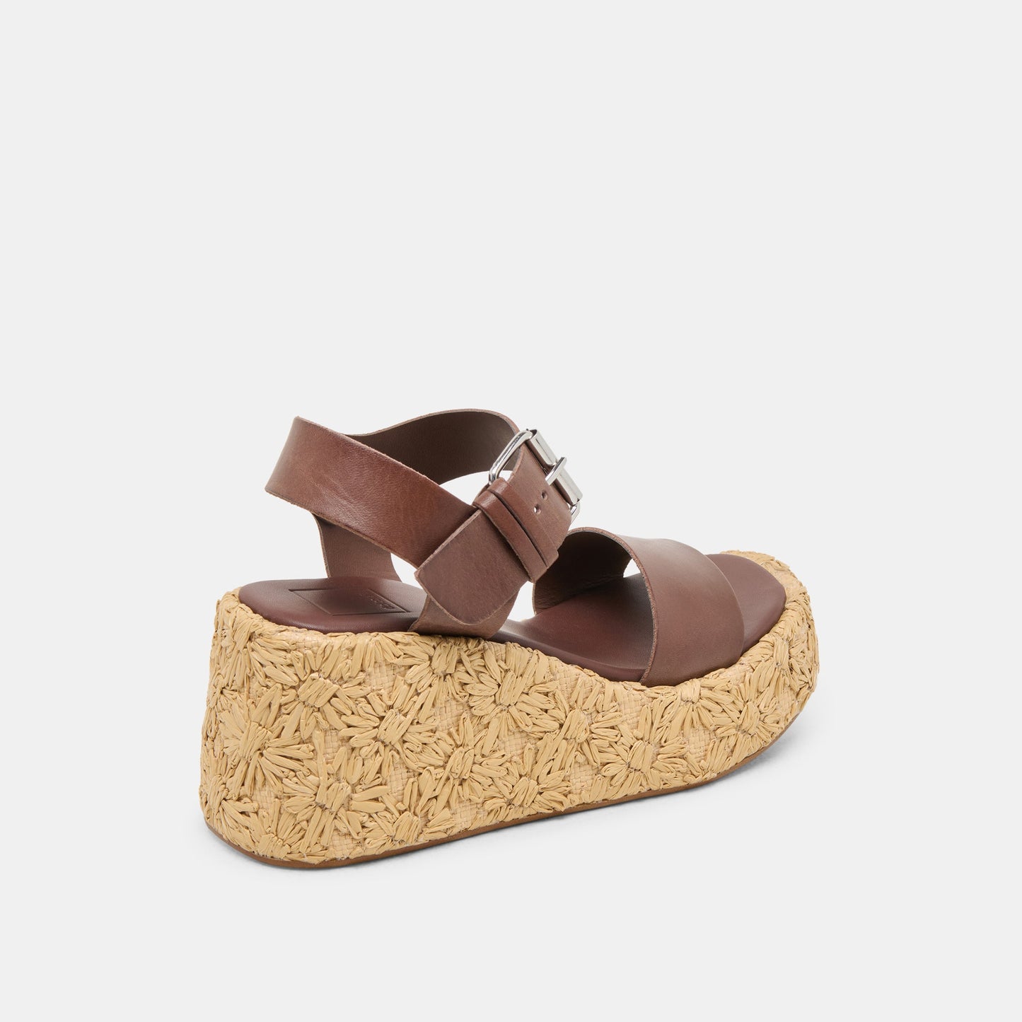 Dolce Vita Auri Dk Brown Leather Wedges