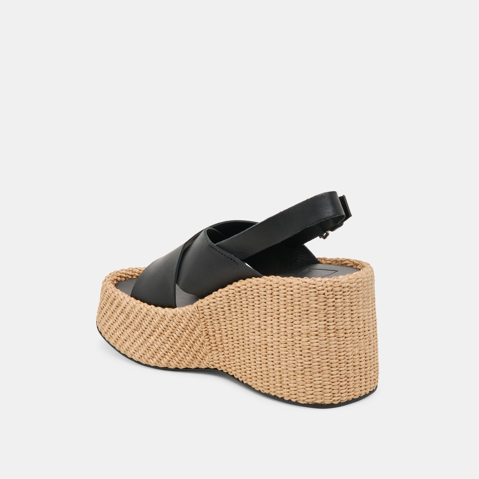 Dolce Vita SKYLAR WEDGES BLACK LEATHER