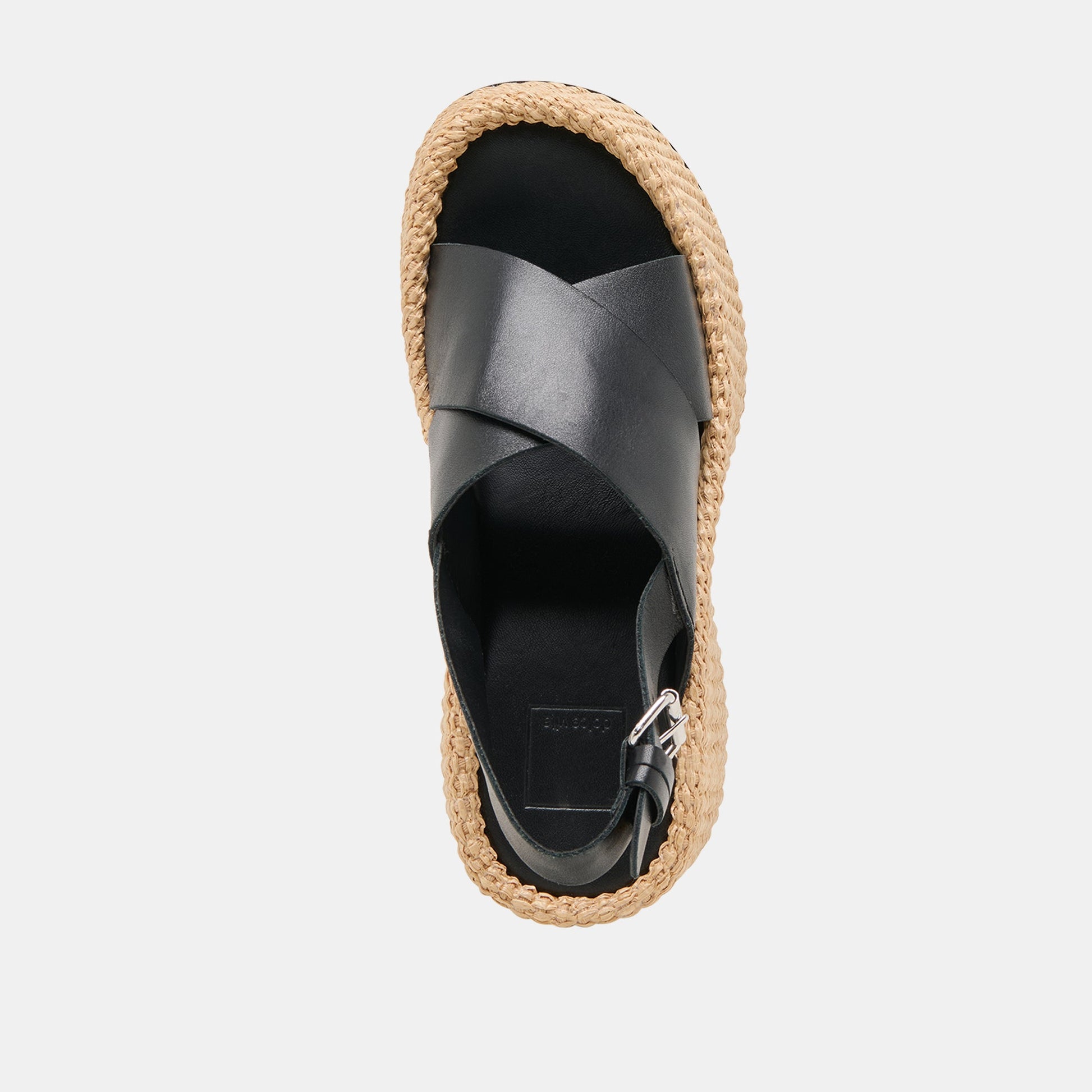 Dolce Vita SKYLAR WEDGES BLACK LEATHER