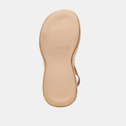 Dolce Vita SKYLAR WEDGES BROWN LEATHER