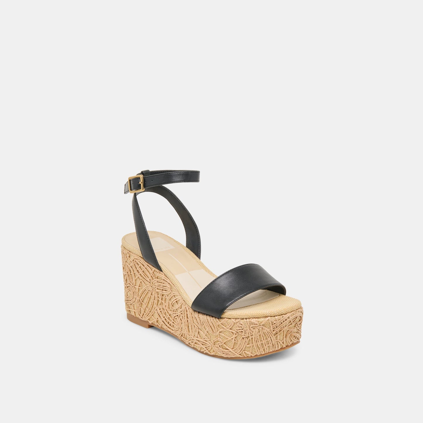 Dolce Vita TALISA WEDGES BLACK LEATHER