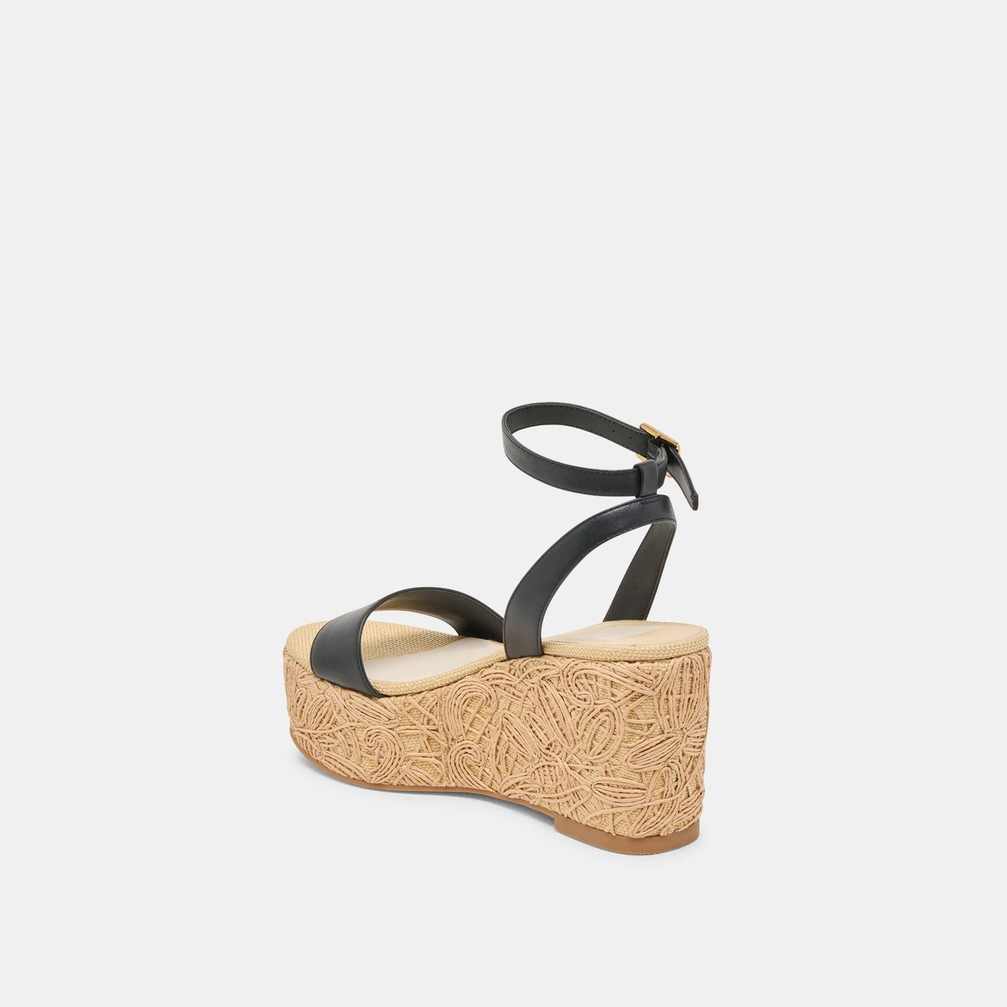 Dolce Vita TALISA WEDGES BLACK LEATHER