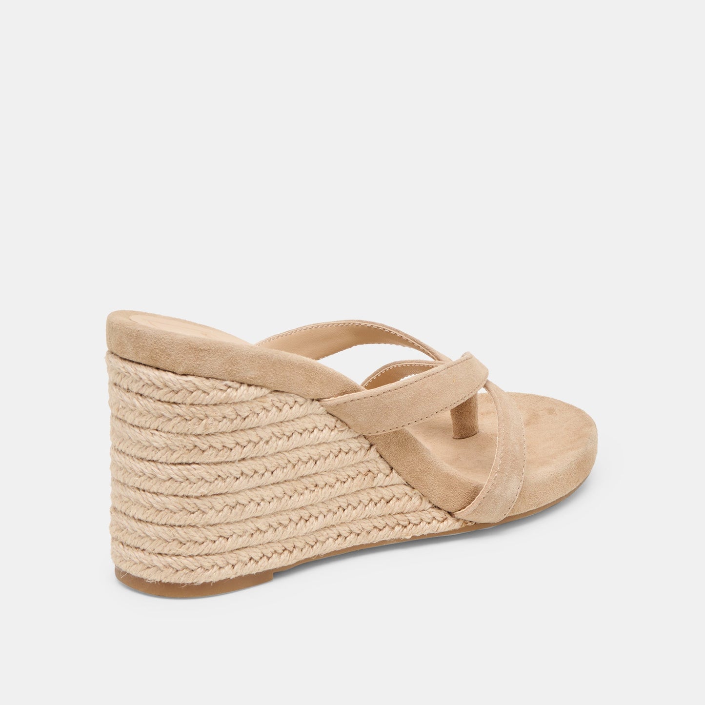 Dolce Vita Helan Espadrille Camel Suede Wedges