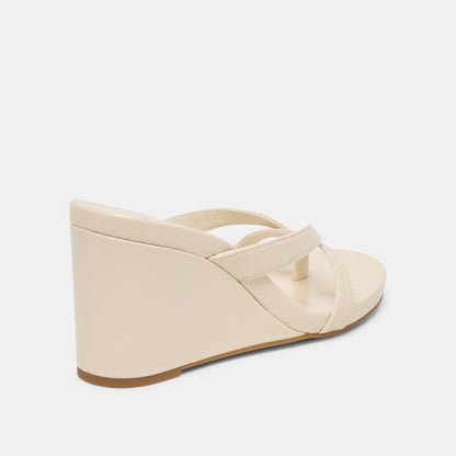Dolce Vita Helan Bone Leather Wedges