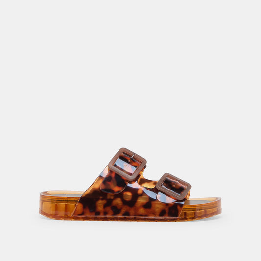 Dolce Vita Julio Tortoise Vinyl Sandals