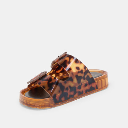 Dolce Vita Julio Tortoise Vinyl Sandals