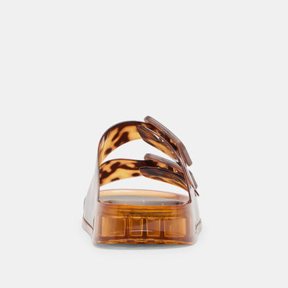 Dolce Vita Julio Tortoise Vinyl Sandals