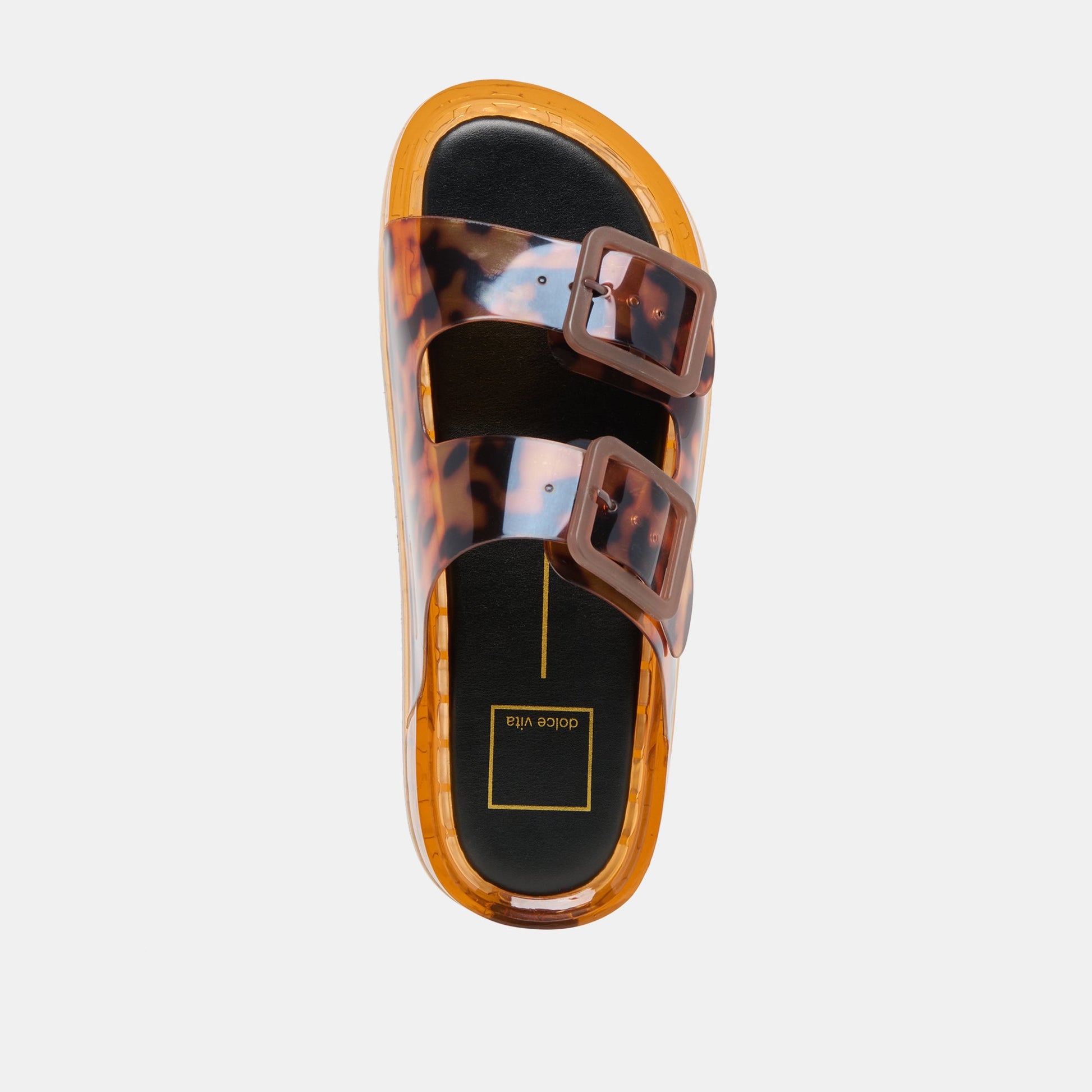 Dolce Vita Julio Tortoise Vinyl Sandals