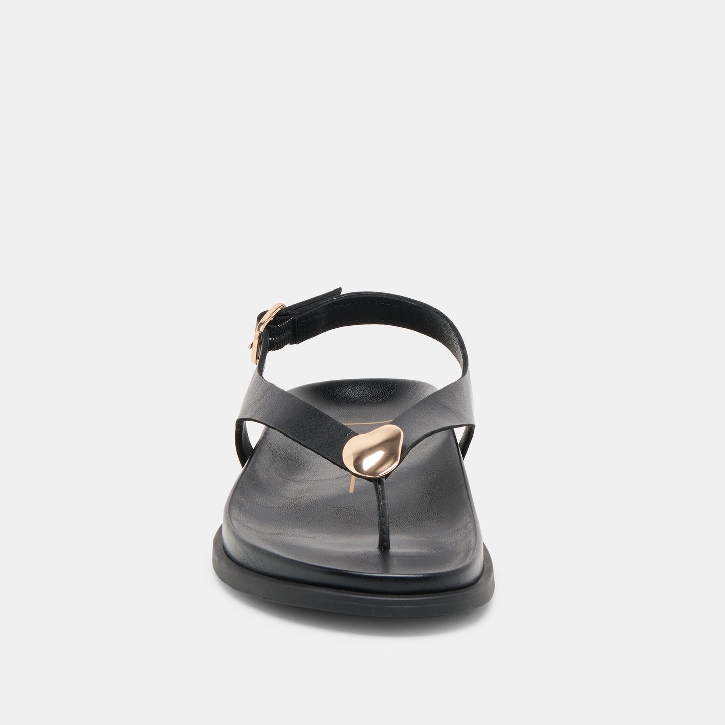 Dolce Vita Jony Black Leather Sandals