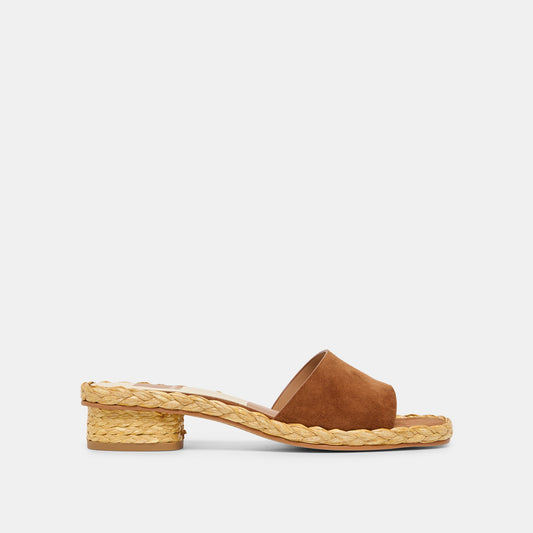 Dolce Vita Dixi Brown Suede Sandals