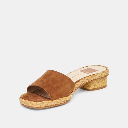 Dolce Vita Dixi Brown Suede Sandals