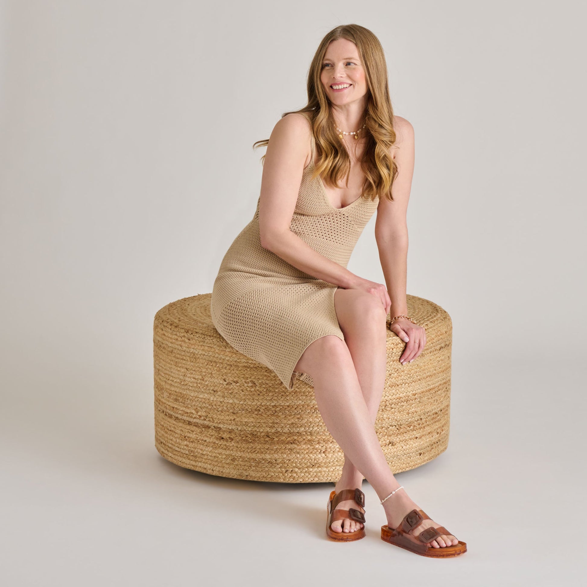 Dolce Vita Julio Whiskey Vinyl Sandals