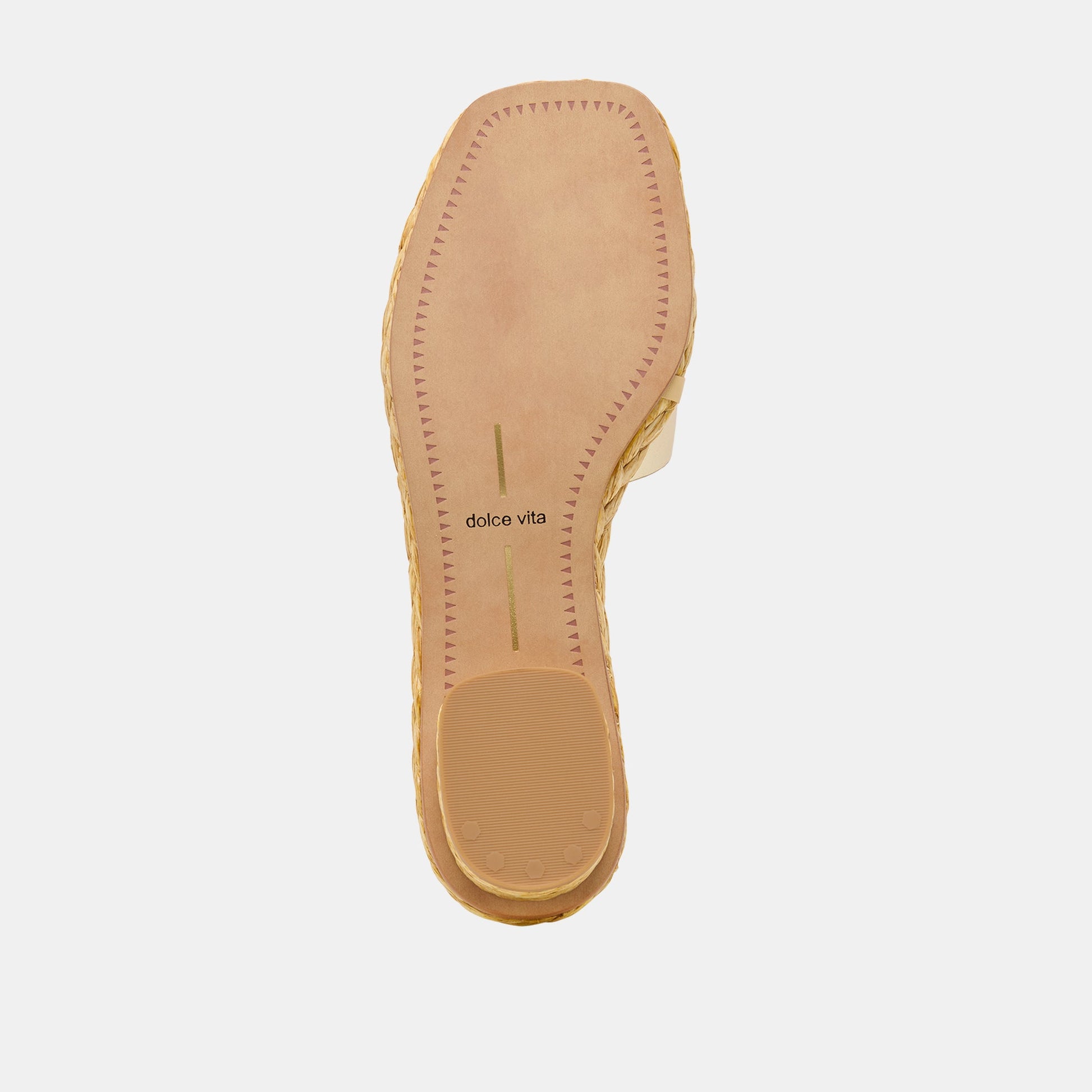 Dolce Vita Dixi Platinum Leather Sandals