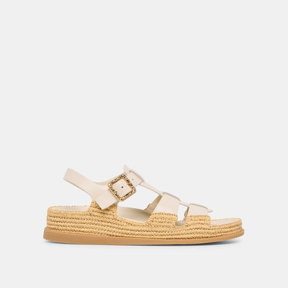 Dolce Vita Shenna Bone Leather Sandals
