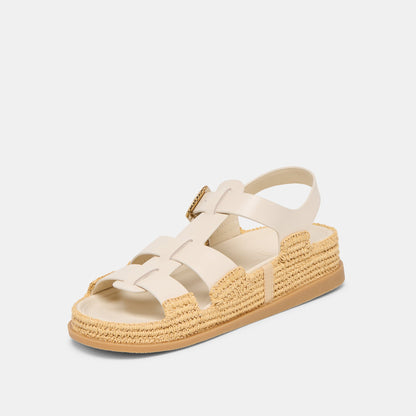 Dolce Vita Shenna Bone Leather Sandals