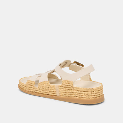 Dolce Vita Shenna Bone Leather Sandals
