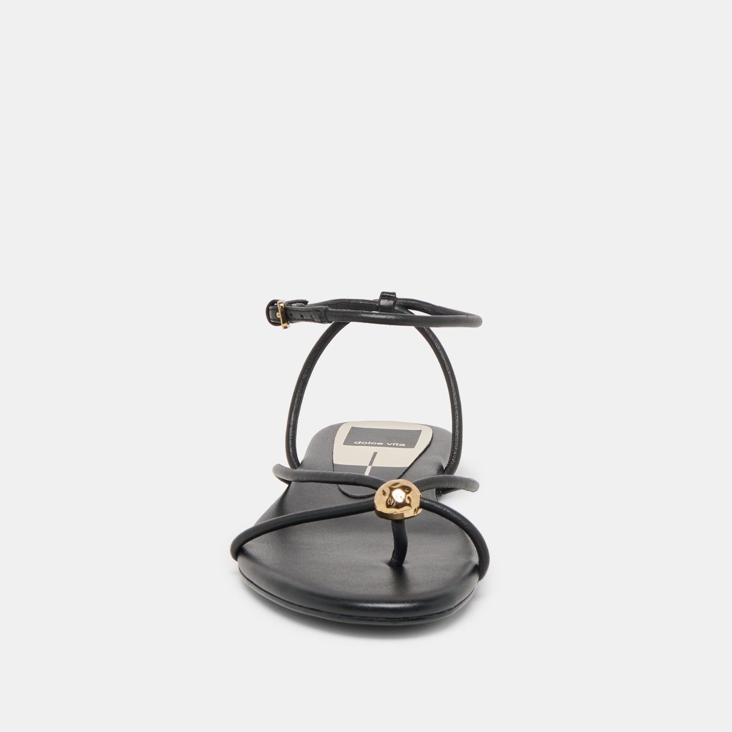 Dolce Vita Kenley Black Leather Sandals
