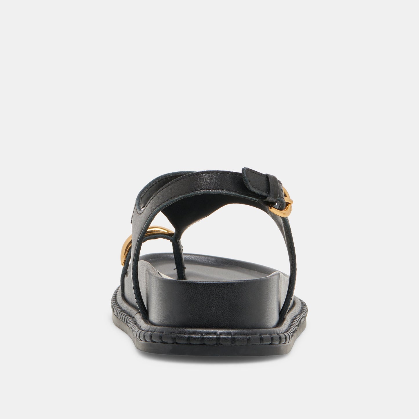 Dolce Vita Stefan Black Leather Sandals