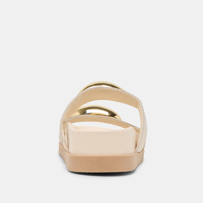 Dolce Vita Satine Bone Leather Sandals