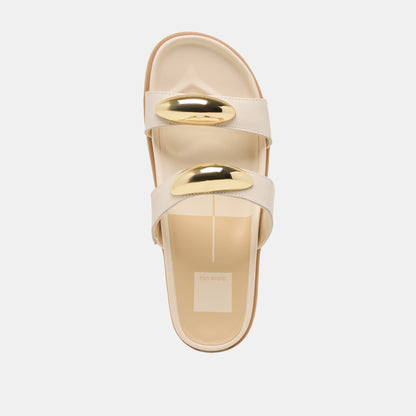 Dolce Vita Satine Bone Leather Sandals