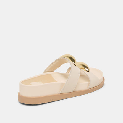 Dolce Vita Satine Bone Leather Sandals