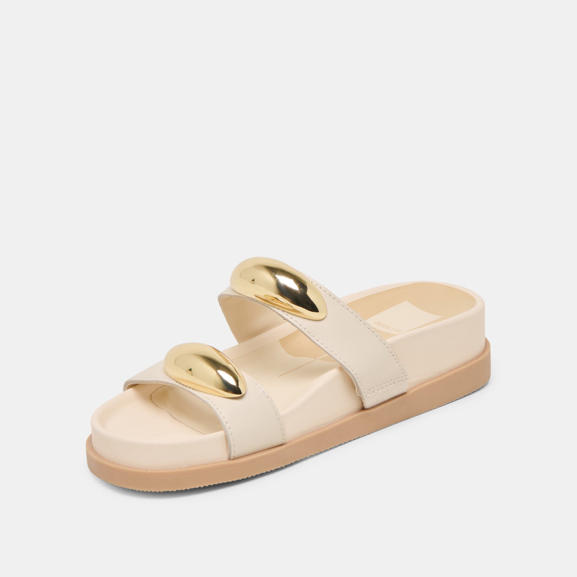 Dolce Vita Satine Bone Leather Sandals