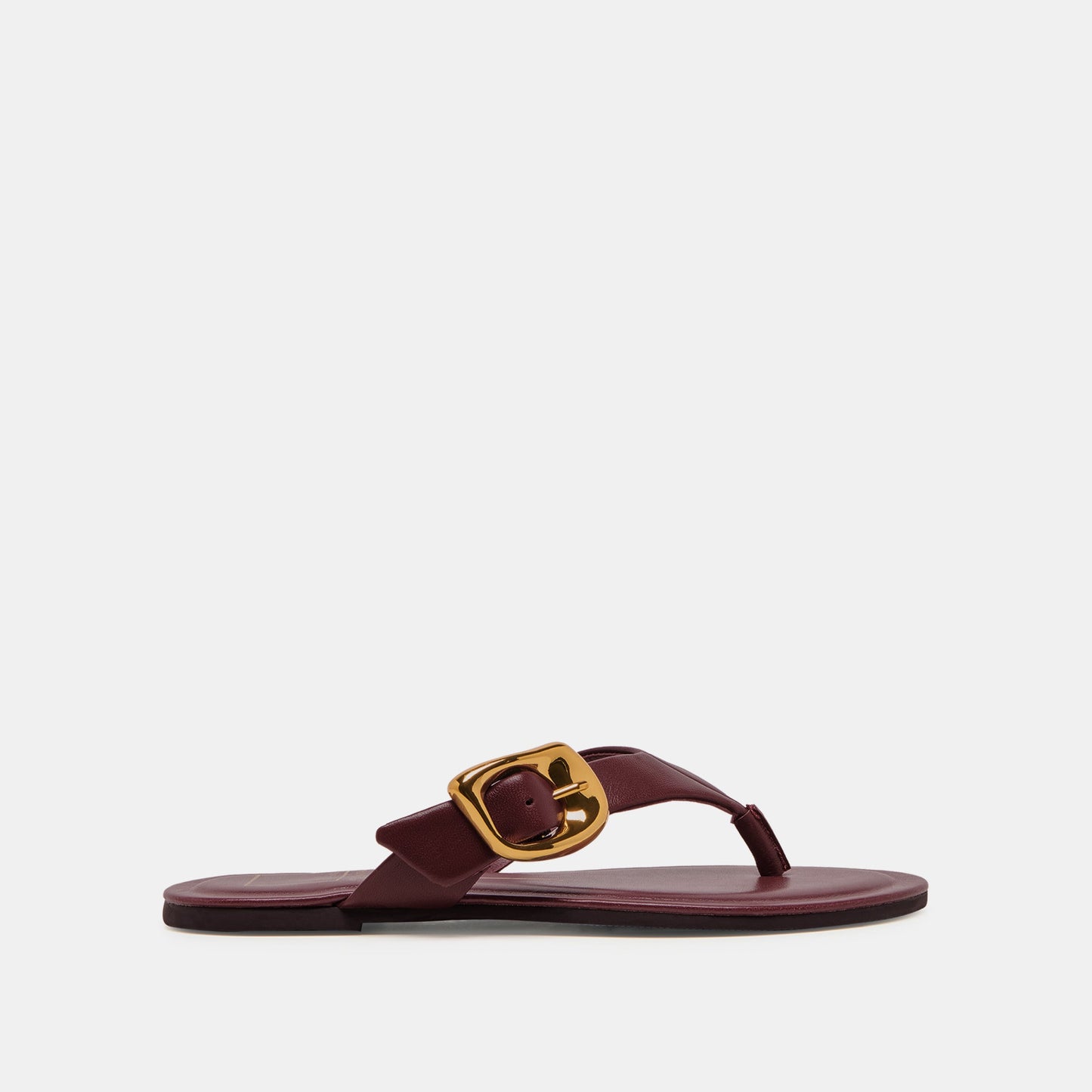 Dolce Vita Rossa Burgundy Leather Sandals