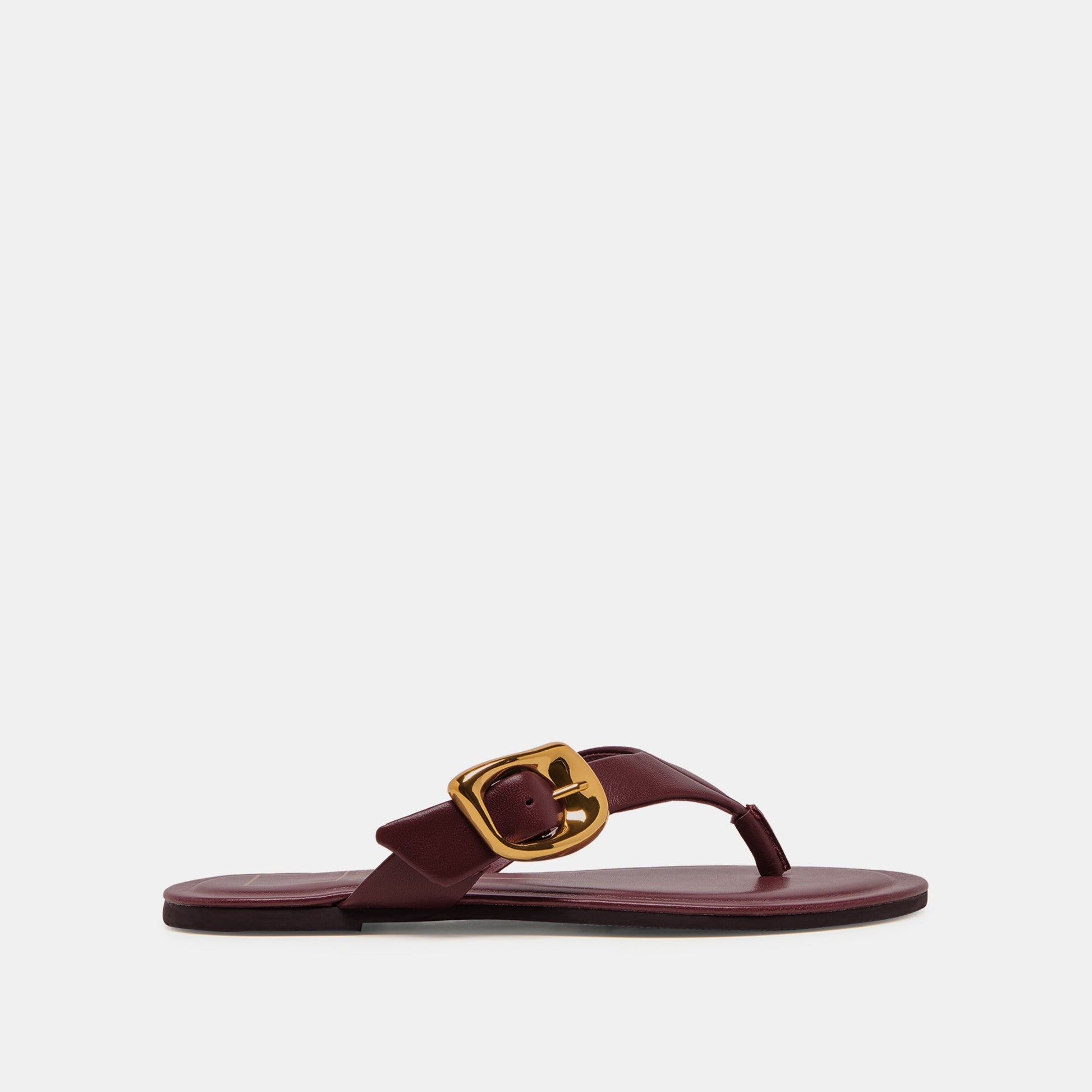 Dolce Vita Rossa Burgundy Leather Sandals