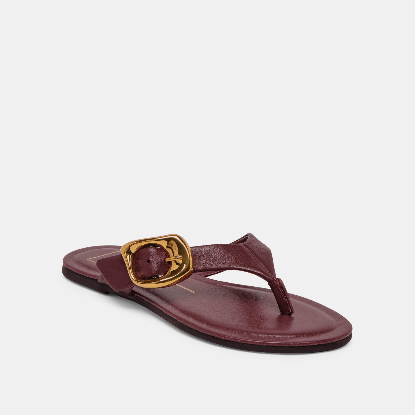 Dolce Vita Rossa Burgundy Leather Sandals