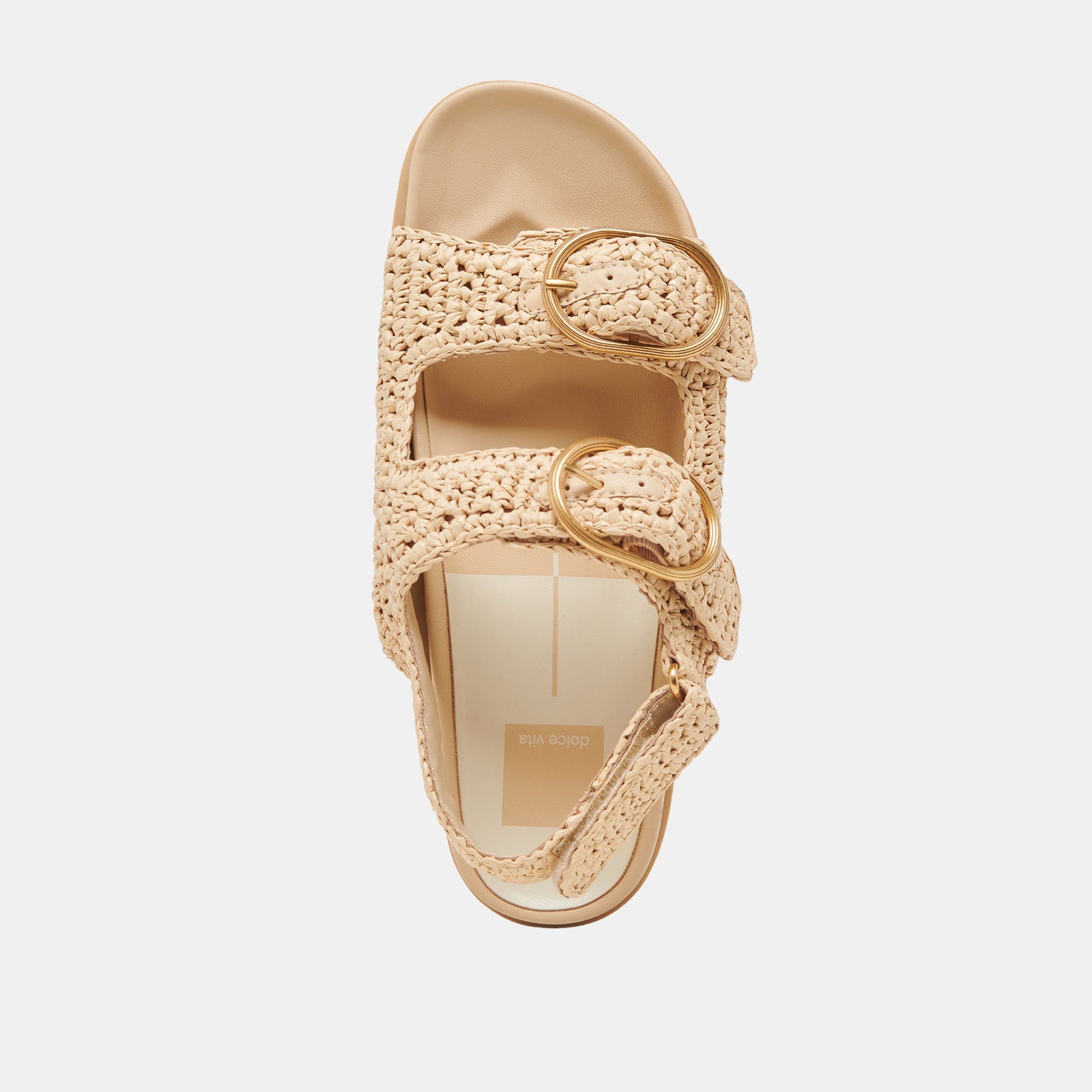 Dolce Vita STARLA CROCHET SANDALS NATURAL KNIT