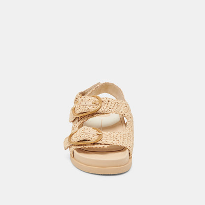 Dolce Vita STARLA CROCHET SANDALS NATURAL KNIT