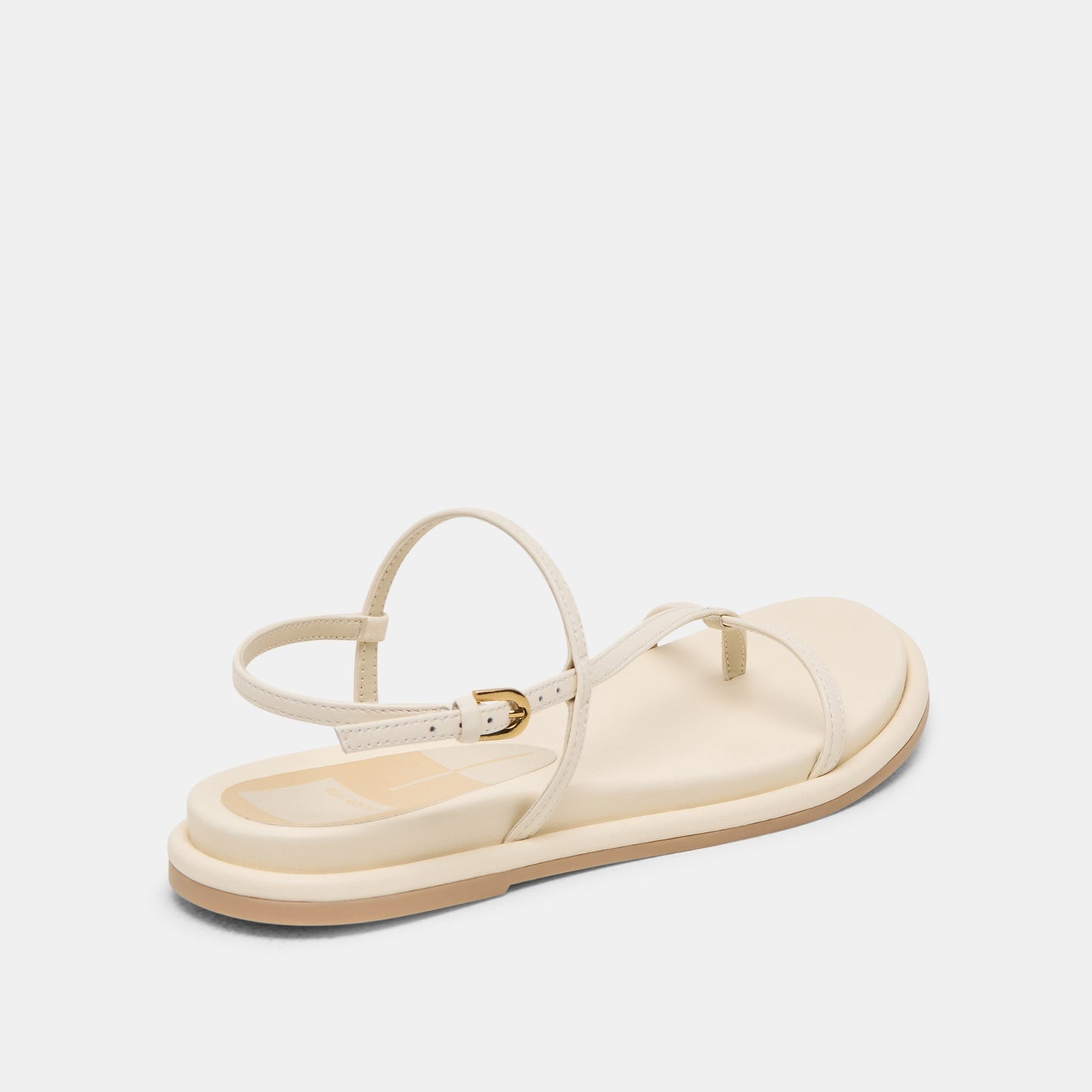 Dolce Vita Dallen Off White Leather Sandals