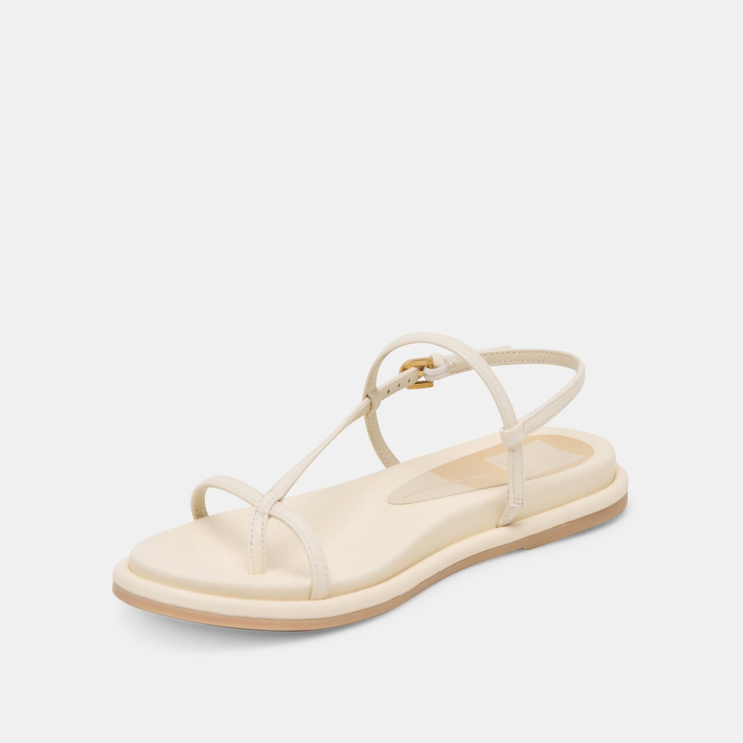 Dolce Vita Dallen Off White Leather Sandals