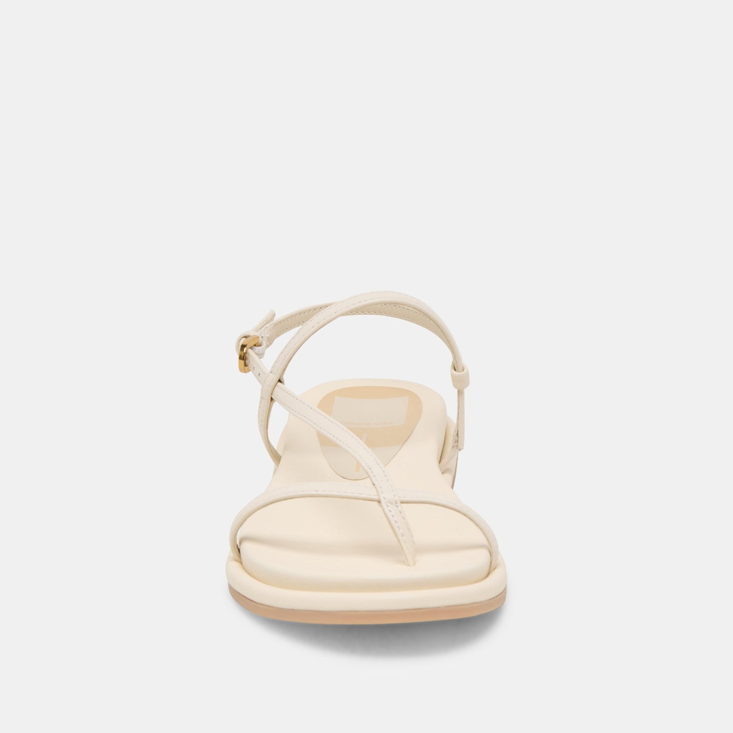 Dolce Vita Dallen Off White Leather Sandals