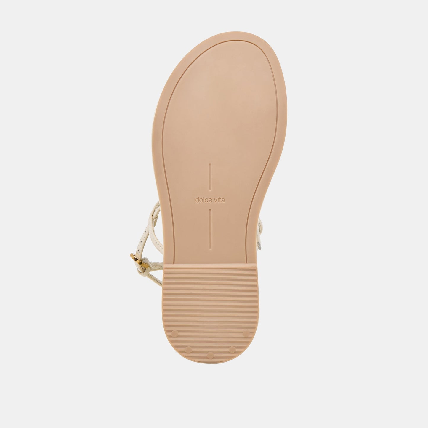 Dolce Vita Dallen Off White Leather Sandals