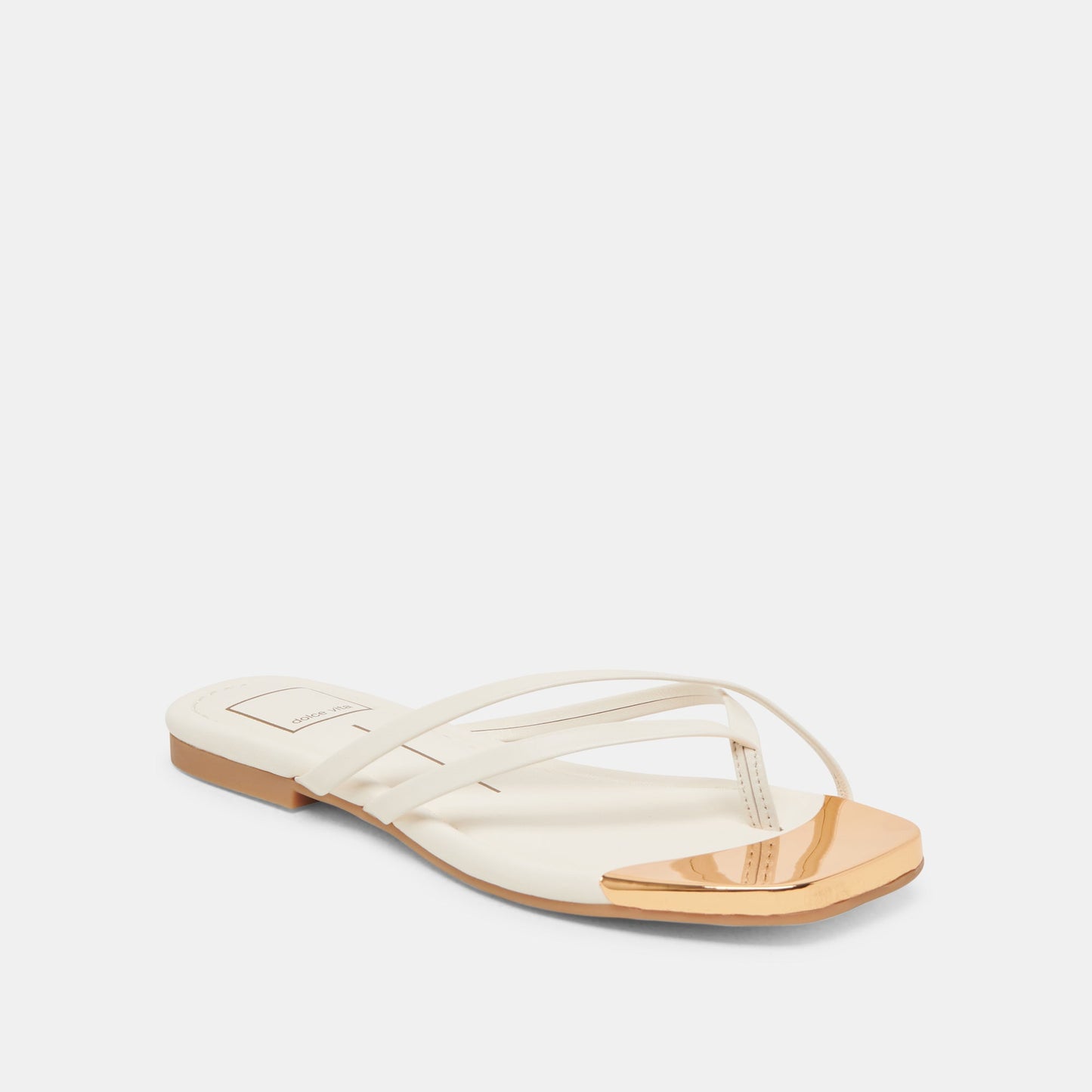 Dolce Vita Laguna Off White Leather Sandals