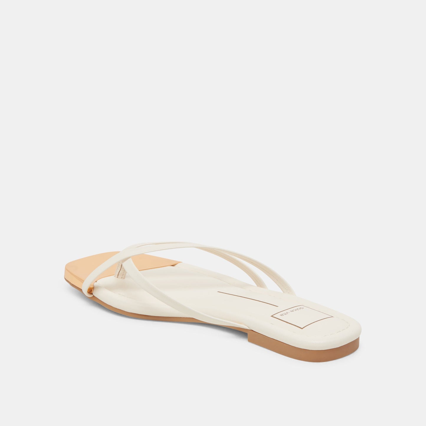 Dolce Vita Laguna Off White Leather Sandals