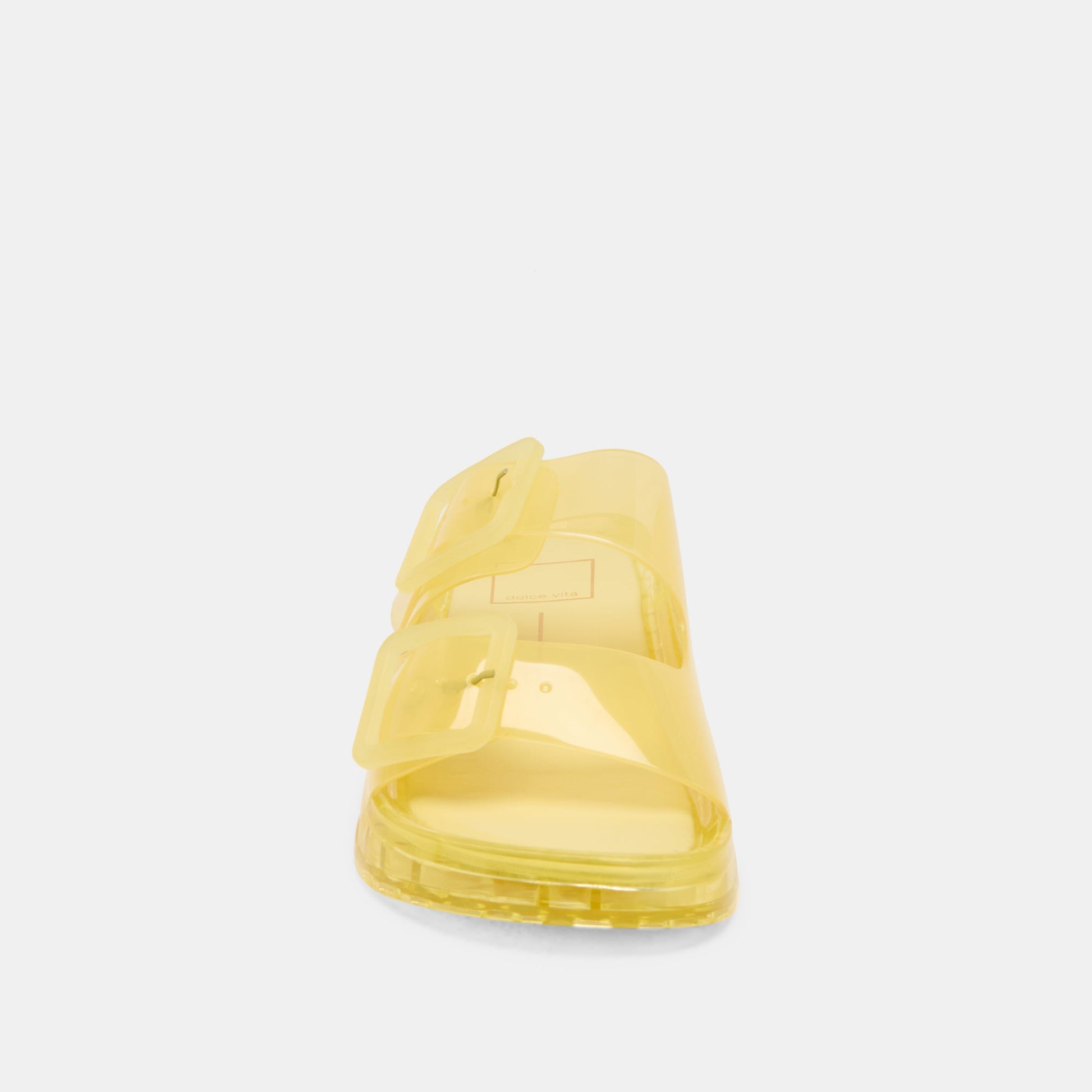Dolce Vita Julio Lemon Vinyl Sandals
