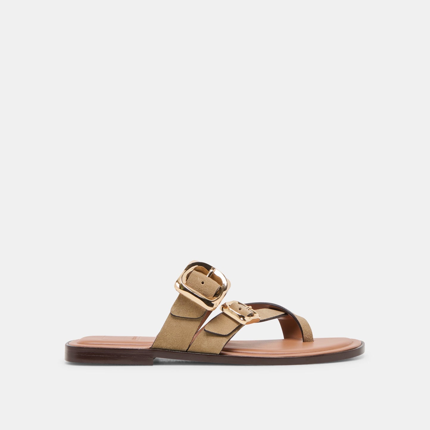 Dolce Vita Shore Taupe Suede Sandals