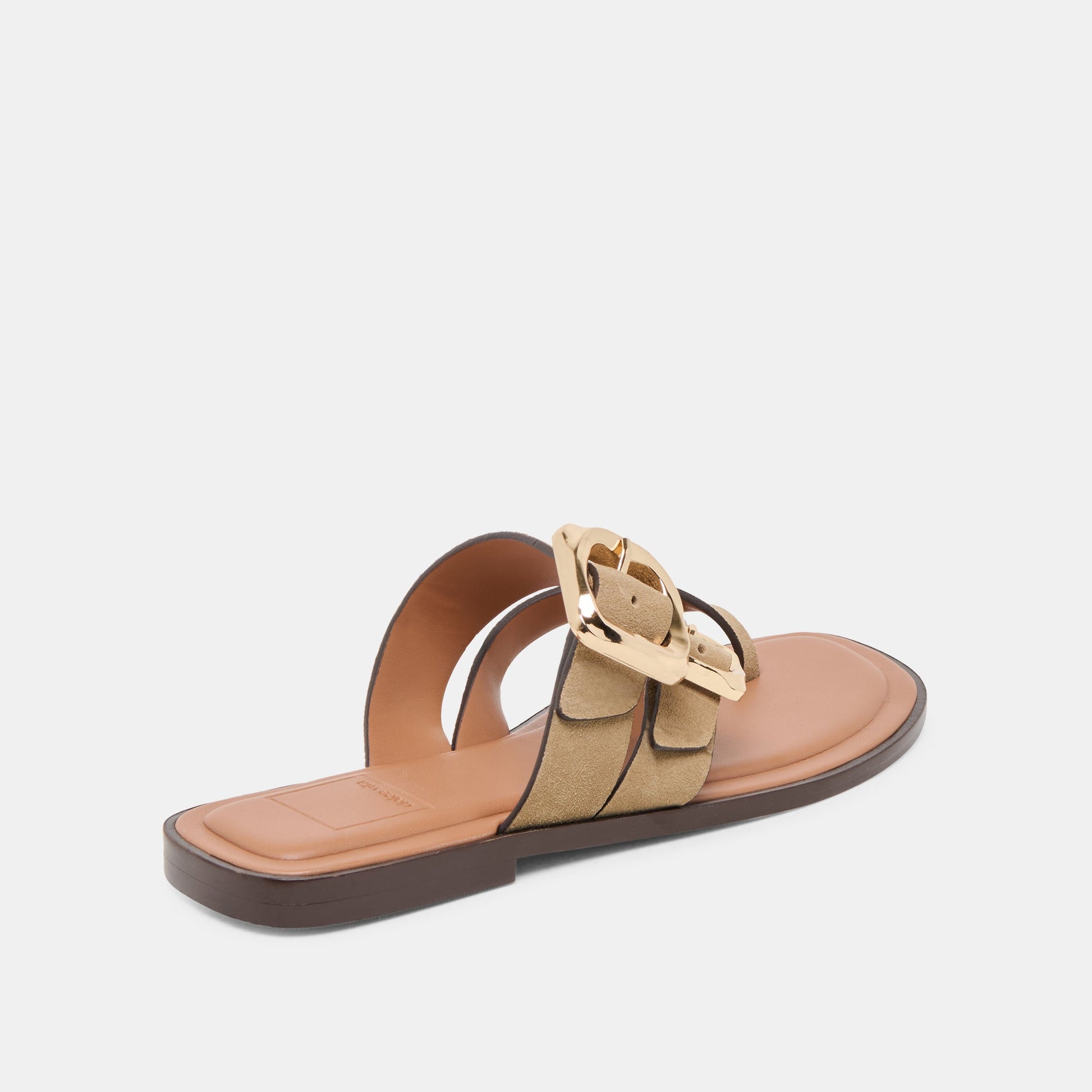 Dolce Vita Shore Taupe Suede Sandals