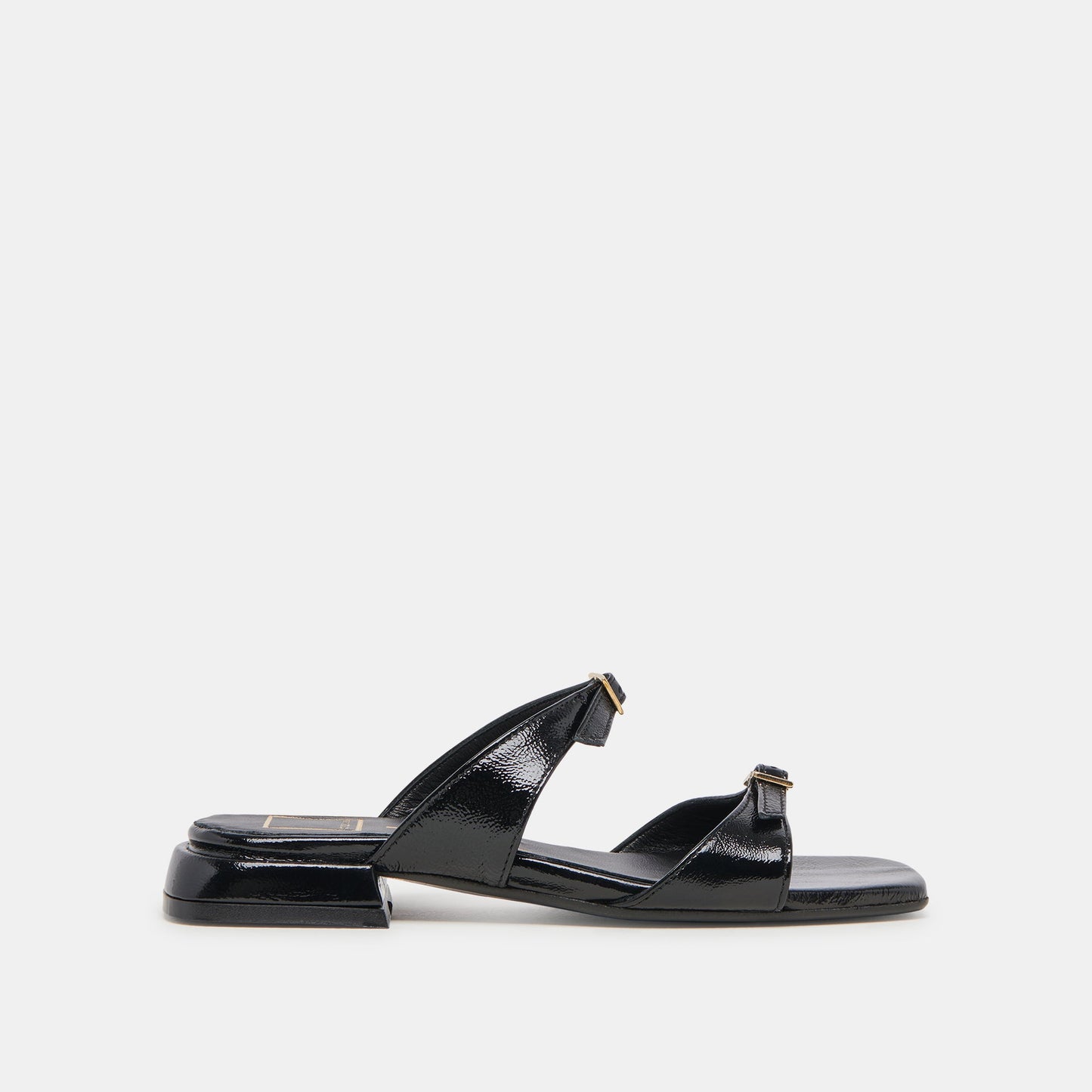 Dolce Vita LAVERN SANDALS MIDNIGHT CRINKLE PATENT