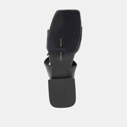 Dolce Vita LAVERN SANDALS MIDNIGHT CRINKLE PATENT