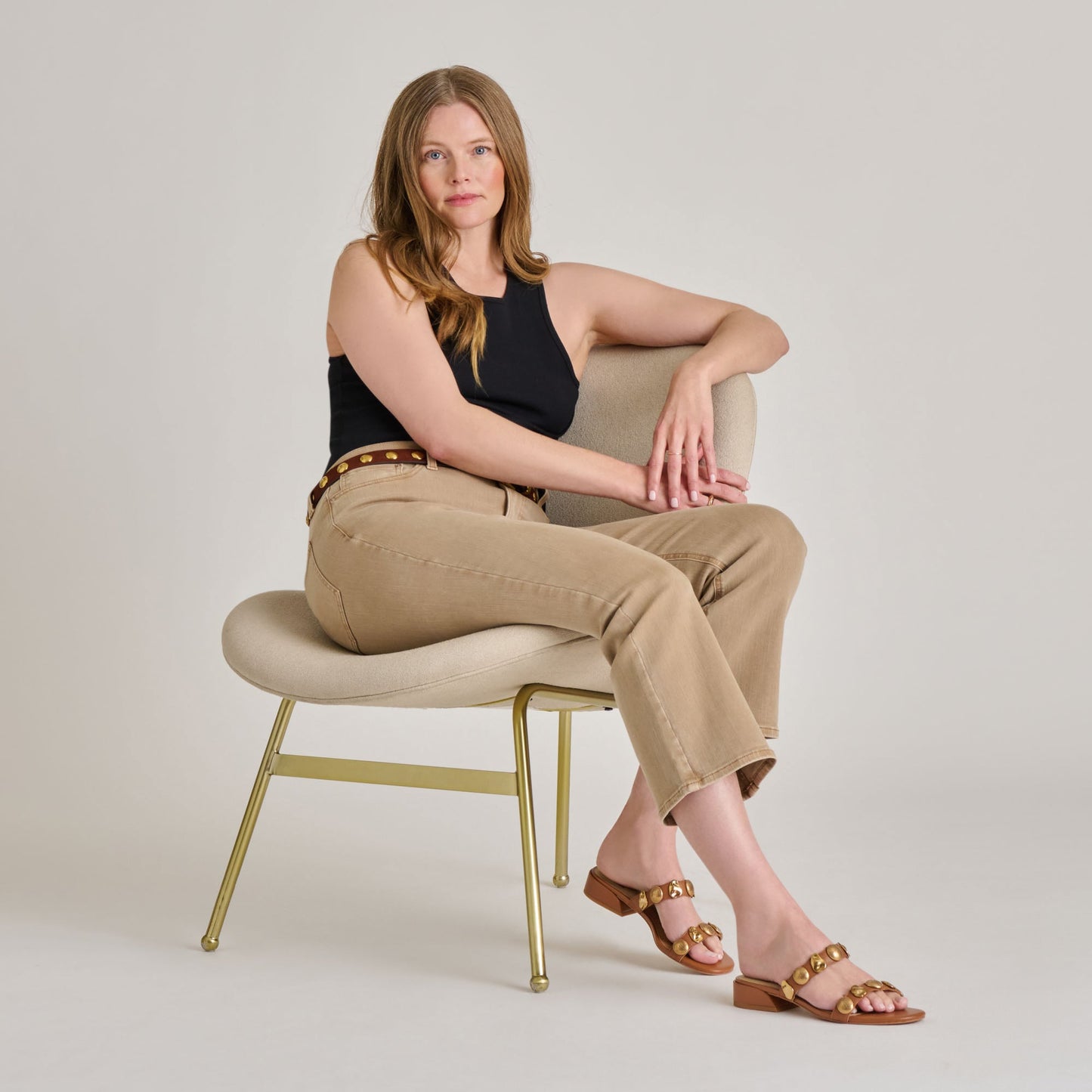 Dolce Vita Farrow Saddle Leather Sandals