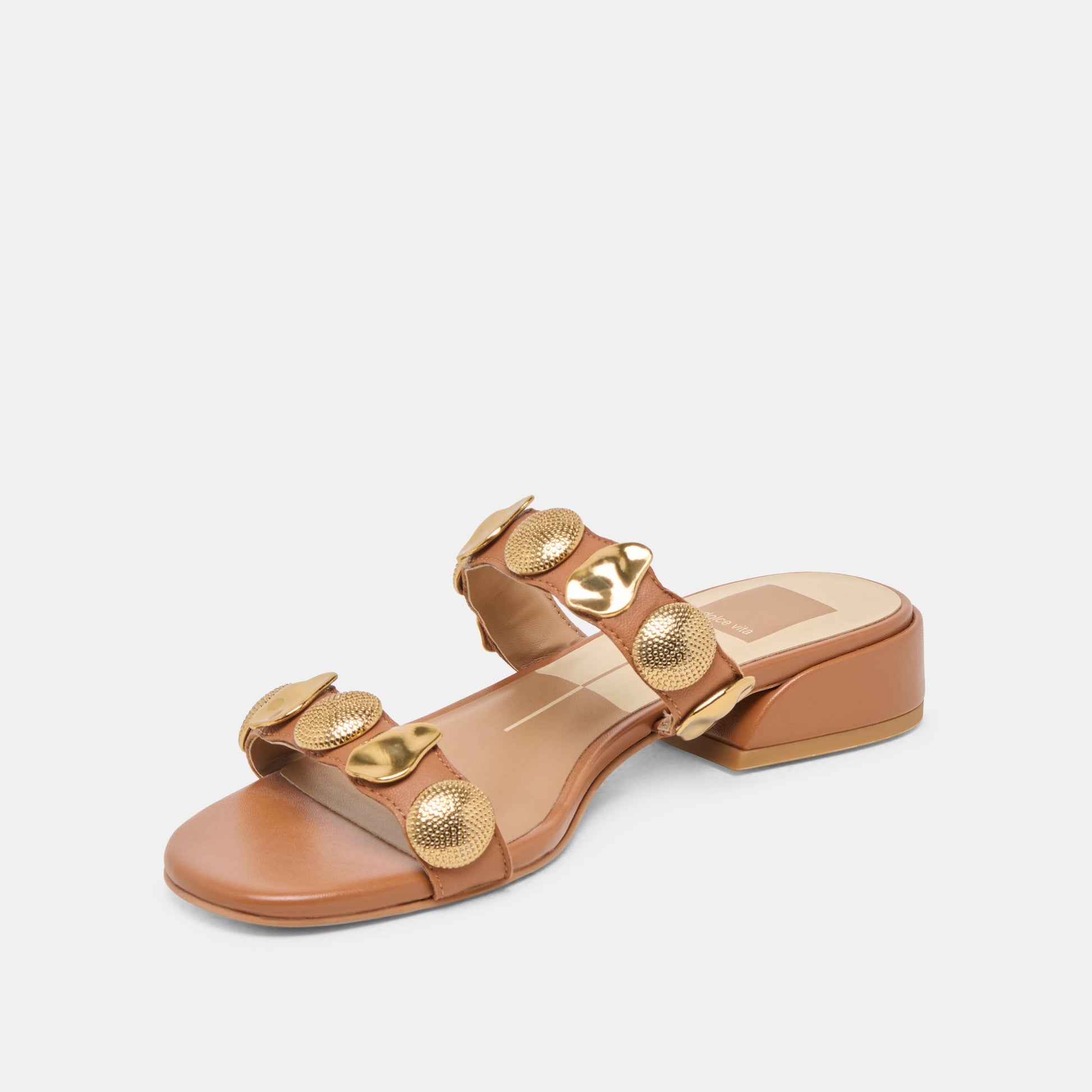 Dolce Vita Farrow Saddle Leather Sandals