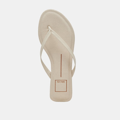 Dolce Vita LAYNEY SANDALS IVORY LEATHER