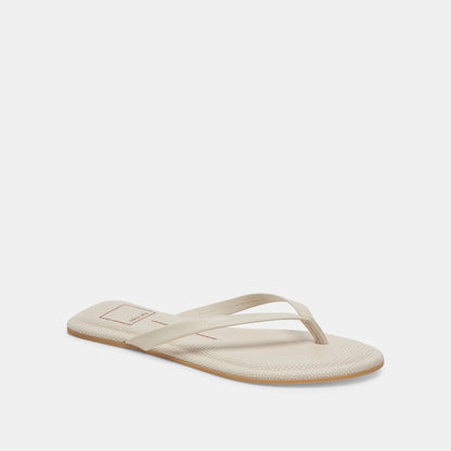 Dolce Vita LAYNEY SANDALS IVORY LEATHER