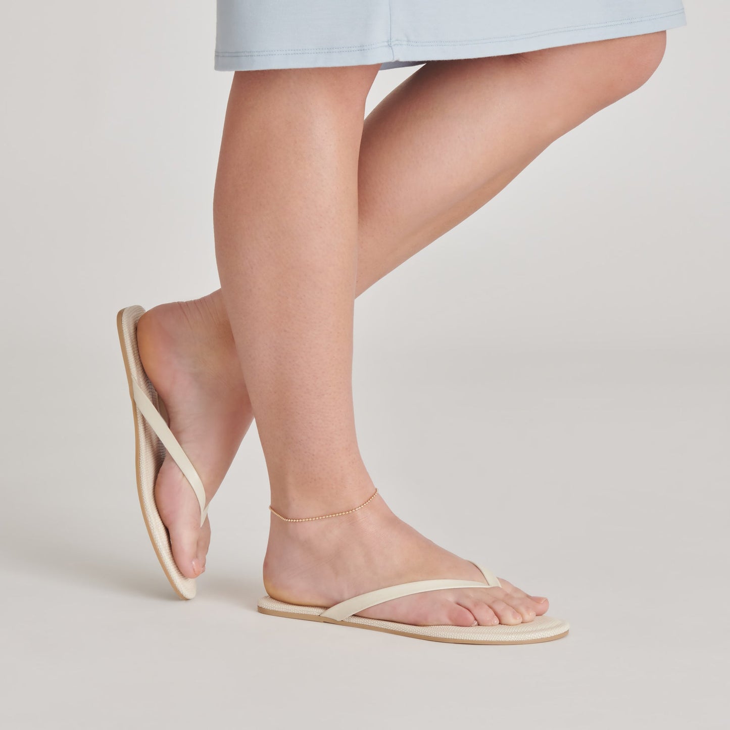 Dolce Vita LAYNEY SANDALS IVORY LEATHER
