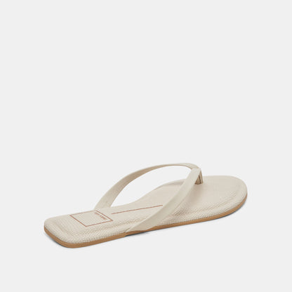 Dolce Vita LAYNEY SANDALS IVORY LEATHER