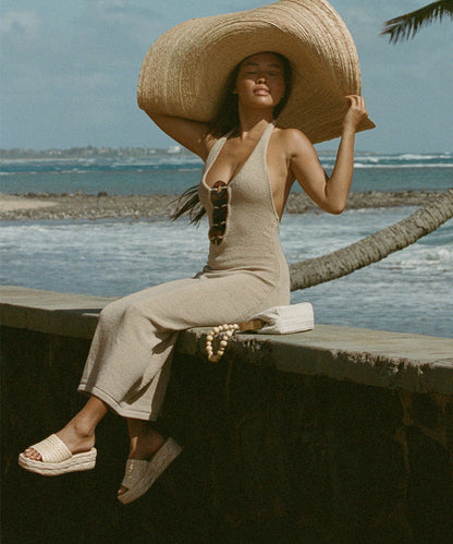 Dolce Vita Chavi Sandals in Lt. Natural Raffia - Dolce Vita Shoes
